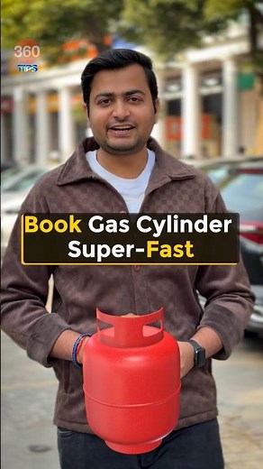 Book Gas Cylinder super fast #shorts #gas #lpg #cylinder #booking #tipsandtricks #howto #techtips