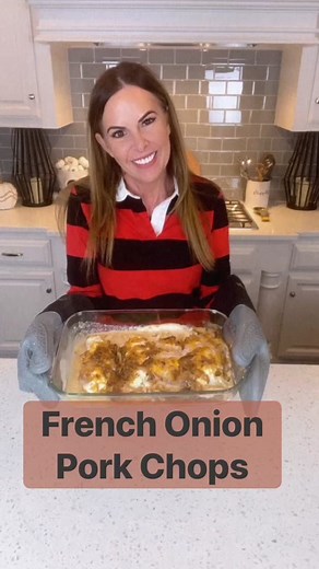 being_bethie (@being_bethie) - Delicious French Onion Pork Chops Recipe using Dean's Dip!