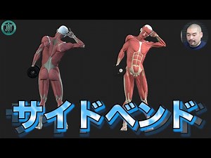 【筋トレ】サイドベンド解説講座 〜外腹斜筋を鍛える〜【フォーム】【初心者】
