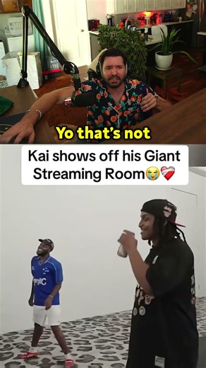 Cyr did NOT find Kai's joke funny