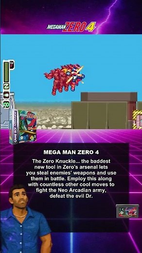 Mega Man Zero 4 (Nintendo Game Boy Advance) - Retro gameplay highlight......