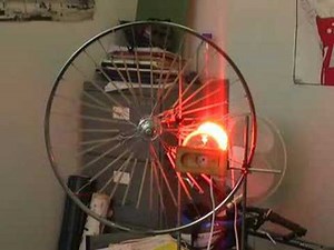 The Rubber Band Heat Engine