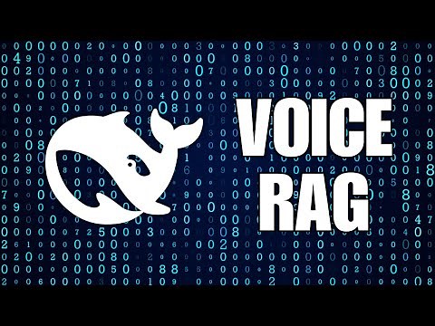 Build a Voice RAG with Deepseek, LangChain and Streamlit