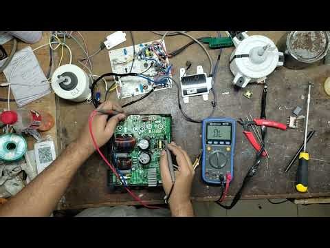 GRJW912-A V1/ GRJ870-A11 V1 T1.6 H6 & E6 Problem Indoor Fan Not Working 1.5 Ton Inverter AC