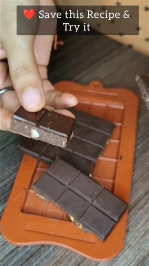 Make Healthy Chocolate in Just 3 Ingredients | No add sugar | Dairy free #chocolate #healthy