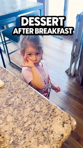 Is this her definition of a balanced breakfast? 😂 #breakfast #parenting #funny #momlife #dessert | The Cool Eats