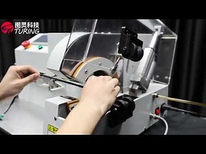 TR-303XL Automatic wire drawing and full tape wrapping machine