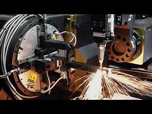 Bescutter Tube Master 24ft Tube Laser with Bevel Cutting | Cuts Both Ends | 3–6kW Fiber Laser System