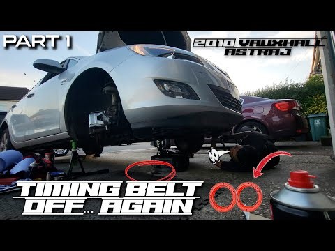 (PART 1) Something WASN'T Right Under The Timing Cover - 2010 Vauxhall Astra J