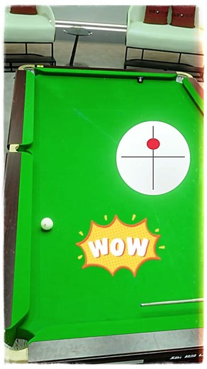 Pro Level: Full Table Cue Ball Control! 🚀🎱 #billiards #pool1 #snooker