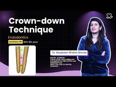 Dentistry 101 | Endodontics | Crown-down Technique | BDS 4th Year