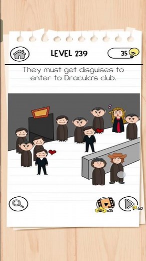 Brain Test (3) Level (239...) Solution Revealed ! brain game