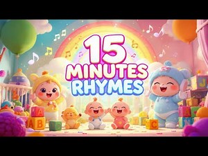 15 Minutes of Nursery Rhymes | Little Stars World | Fun & Learning Songs