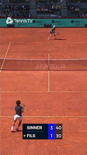 Terrifying Tennis From Sinner 😳