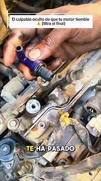 How to CLEAN the PCV VALVE if your engine is shaking ⚠️ #Shorts