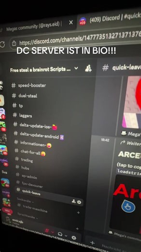 DC Server Einladung in Bio für alle!