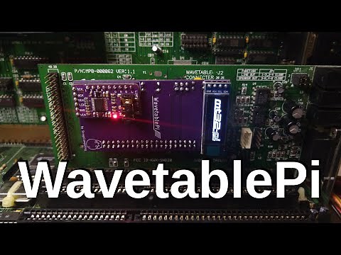 WavetablePi: Wavetable Midi module powered by a Raspberry Pi Zero 2 W