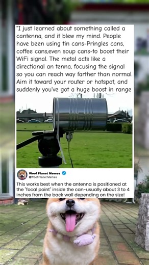 Boost Your WiFi Signal With An Empty Soup Can