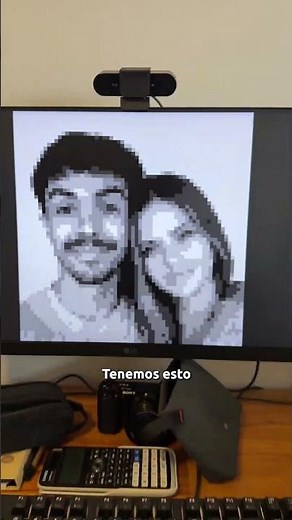 ARTE CON DADOS #dados #curiosidad #arte #cuadro #photoshop #posterizacion #dado #ingenieria