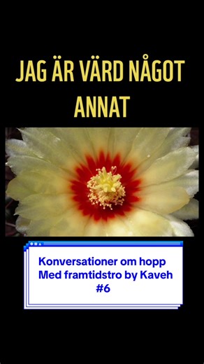 Konversationer om hopp: 6 - Hoppet växer inte i solsken. Det växer i mörkeret. #wwf #wwfswedenyouth #core #fördig #hope