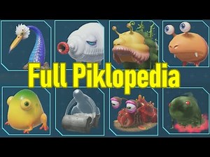 Pikmin 4 full piklopedia, 100% all enemies, all bosses, all entries