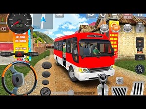 City Coach Bus Driving 3D: MiniBus Simulator Vietnam Game 2025! Android Gameplay