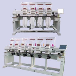 [Hot Item] Industrial Wonyo 6 Head Embroidery Machine Computerized Hat Shirt Embroidery Machine with Auto-Trimmer