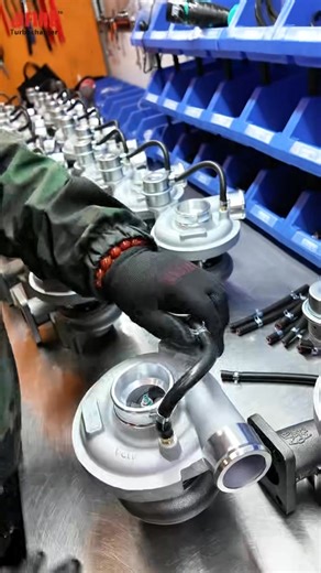 Fire turbocharger installation | Vicky Huang