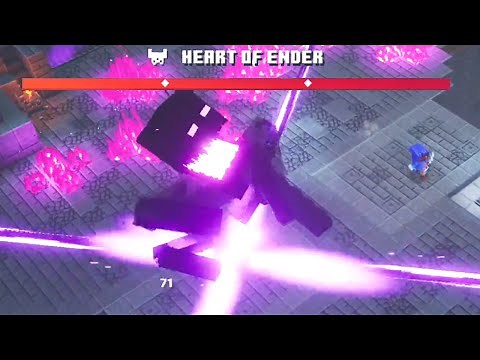 Minecraft Dungeons - Arch Illager, Heart of Ender Final Boss Fight ENDING