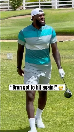 The summer of LeBron golfing ⛳️