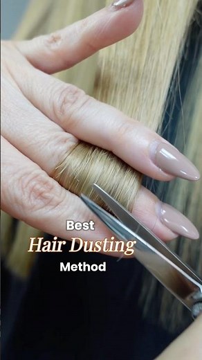 Best Hair Dusting Methods for SPLIT ENDS!! ✂️💇‍♀️