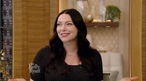 Laura Prepon talks about her secret pregnancy..... Orange Is the New Black | Live with Kelly and Mark