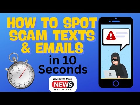 How to Spot Scam Texts and Emails in 10 Seconds