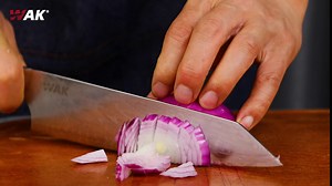 WAK Damascus Steel Chef Knife, 8 inch Super Sharp Professional kitchen Knife, VG10 High Carbon Stainless Steel Military Grade Knives with Ergonomic Olive logs Handle, Natural Damascus Pattern