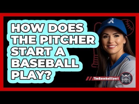 How Does The Pitcher Start A Baseball Play?