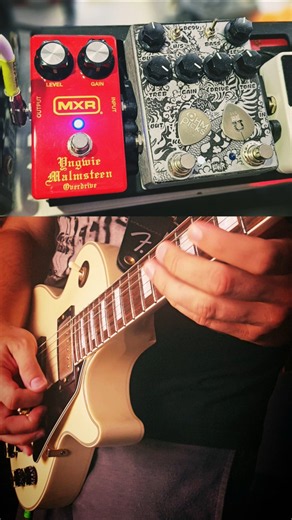 Can you name this Yngwie song? 🤔😉🎸 #tokai #mxr #blackstar