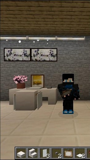 Como Hacer un Escritorio en Minecraft #tutorialesminecraft #minecrafttutorial #minecraft