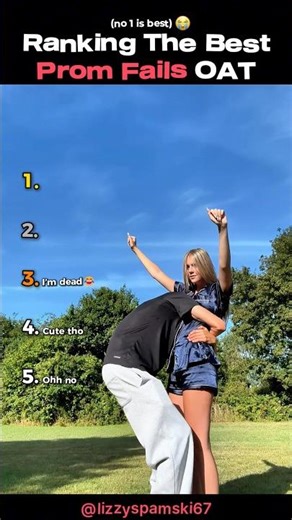 Ranking The BEST Prom Fails OAT #shortsviral