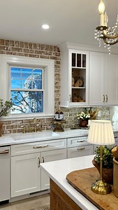 14K views · 38K reactions | I think the important thing is to try new things. Try anything that you want to do. You would be surprised at what you can do. But if you don’t try, you’ll never know. #diyhomeprojects #doityourselfproject #homeimprovementprojects #kitchenrenovation #vintagestylehome #antiquehome #tryit #justdoit | The Blended Nest | Facebook