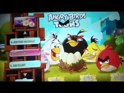 Angry Birds Toons Season 1 Volume 1 DVD Main Menu