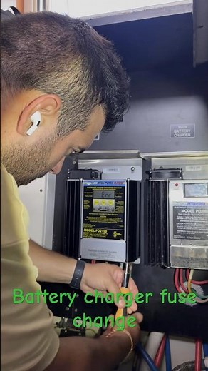How to change a fuse in a battery charger #goodtimes #subscribe
