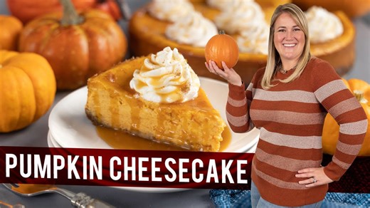 Perfect pumpkin cheesecake