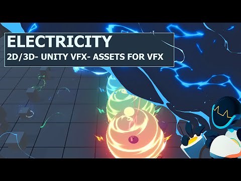 Electricity and lightning- Assets for VFX Artists 04 (Including Unity VFX)