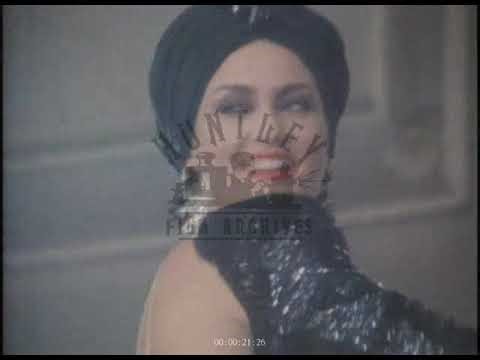 Fashion Model Photographed on a Catwalk, 1990s - Archive Film 1073311 Screener