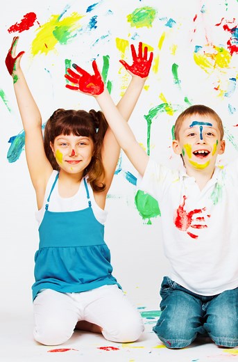 HOW TO GET PAINT OUT OF KIDS' CLOTHES AND SCHOOL UNIFORM