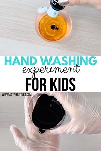 Hand Washing Experiment for Kids - Active Littles