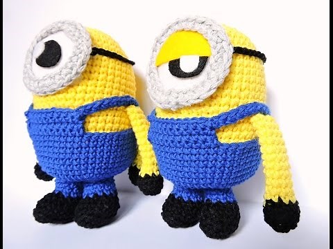 Minion Amigurumi en español paso a paso - Amigurumi Minions Tutorial