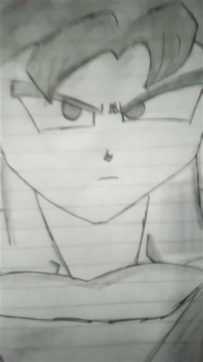 draw ssj blue Goku from dbs#drawing #dbs