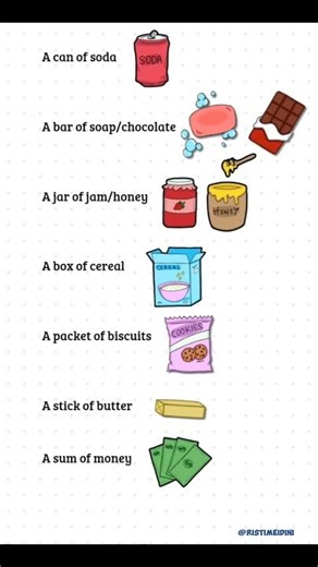 Here are some Partitive Expressions 🍫🍰🍕☕🥛#LearningEnglish #grammar #PartitiveNoun #shorts #fyp