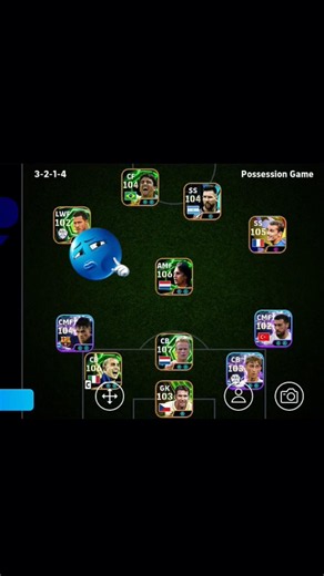 🔥 I Built the PERFECT 3-2-1-4 Formation in eFootball! 🤯 Rate It Out of 10 #efootball #shorts